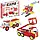 Металевий конструктор іграшка Пожежна техніка ТехноК 2056 дитячий конструктор пожежна машина, фото 6