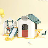 Дитячий будиночок з гіркою та гойдалкою inSPORTline Housino, фото 4