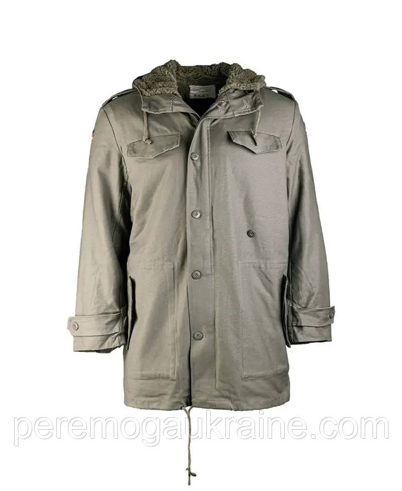 Парка зносостійка з підкладкою Mil-Tec olive bw 10102001 розмір L
