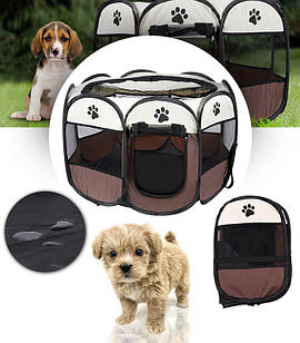 Манеж для собак і котів (розмір S) ліжко, клітка, вольєр для тварин