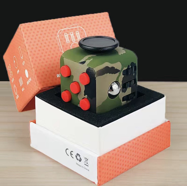Антистрес Іграшка Fidget Cube Military Фіджет Куб для Зняття Стресу (01020)