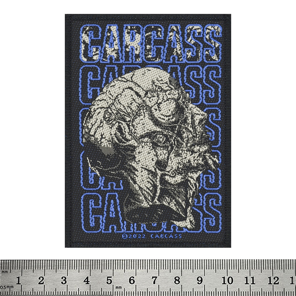 Нашивка ткана CARCASS - NECRO HEAD (ofp-038)