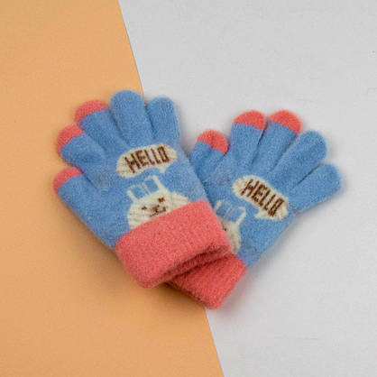 Оптом рукавички для малюків на 2-4 роки зимові (арт. 24-8-005), фото 4