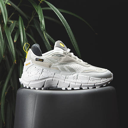 Зимові Чоловічі Кросівки Reebok Zig Kinetica 2.5 Edge Cordura White / Рибок Зіг Кінетика 2.5 Едж Кордура Білі, фото 1