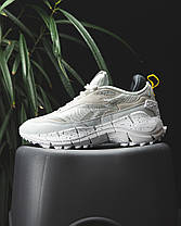 Зимові Чоловічі Кросівки Reebok Zig Kinetica 2.5 Edge Cordura White / Рибок Зіг Кінетика 2.5 Едж Кордура Білі, фото 4