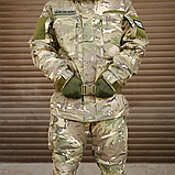 Тактичний Килимок для сидіння Піксель/Cordura 1000D Одинарний, п'ятиточка односекційна Kiborg П-1, фото 9
