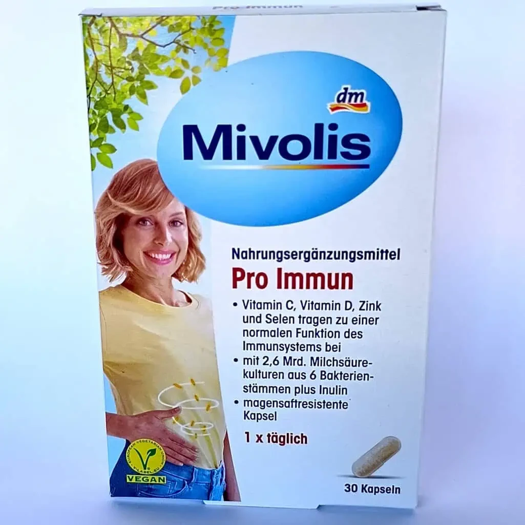 Mivolis Pro Immun вітаміни для підтримки імунітету 30 шт