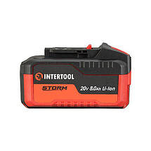 Акумулятор 20 В, літій-іон, 8.0 Ач, індикатор рівня заряду INTERTOOL WT-0343, фото 5