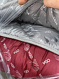 Ковдра зима-літо 4 сезони Розмір двуспальной 175х210 ОДА на кнопках стеганное 3 в 1, фото 3