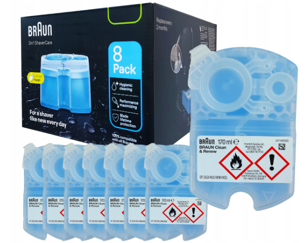 Картридж для очищення бритви Braun CCR8