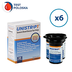 Тест-смужки Gen Ultimate (аналог OneTouch Ultra) 300 шт. у 6 флаконах по 50 шт. в упаковці