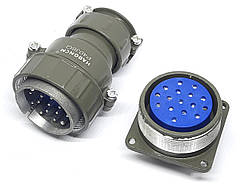 Металевий силовий роз'єм P40J8Q на 16 контактів