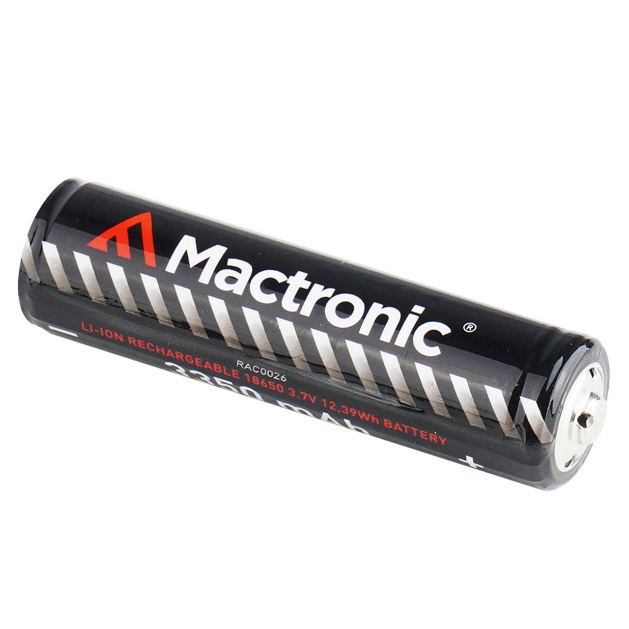 Акумулятор Mactronic Li-ion 18650 3350 mAh, RAC0026