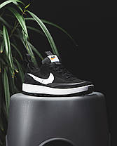 Чоловічі Кросівки Nike Craft x Tom Sachs Black White / Найк Крафт Том Сакс Чорні з Білим, фото 3