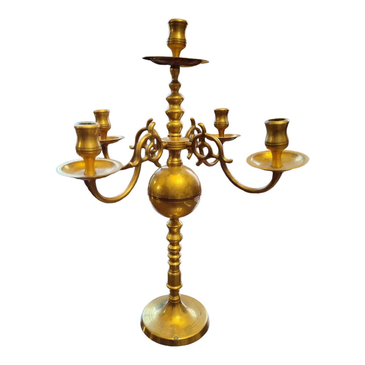 Підсвічник вінтажний бронза, фото 1