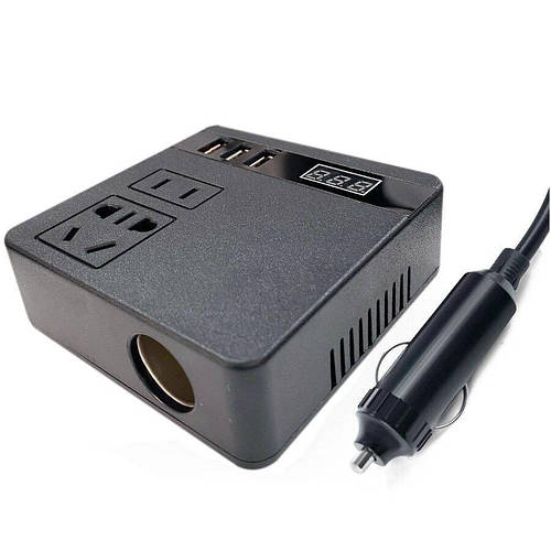 Инвертор автомобильный в прикуриватель 12/24 V (ID#2357946322), цена ...