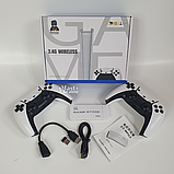 Приставка з двома джойстиками Wireless Controllers Gamepad 4K 2.4G Unique M8PRO, фото 3