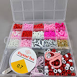 Набір бісеру для плетіння дівчаткам 1181-26 в боксі, фото 2