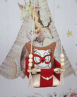 Підвісна гойдалка Розумна сова, фото 9