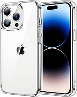 Прозорий Чохол OneCam Samsung Galaxy A50 A505 (ультратонкий силіконовий) (Айфон 14 Про Макс)