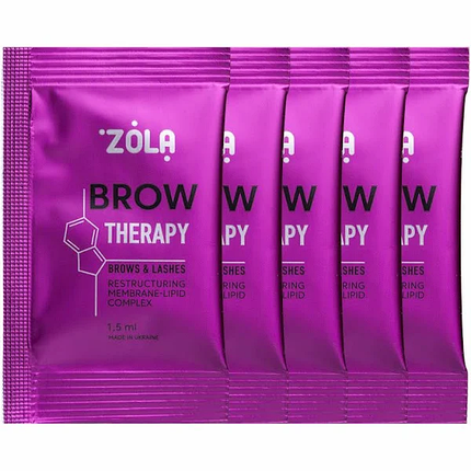 Реструктуризуючий мембранно-ліпідний комплекс Zola Brow Therapy 10*1.5 мл, фото 1
