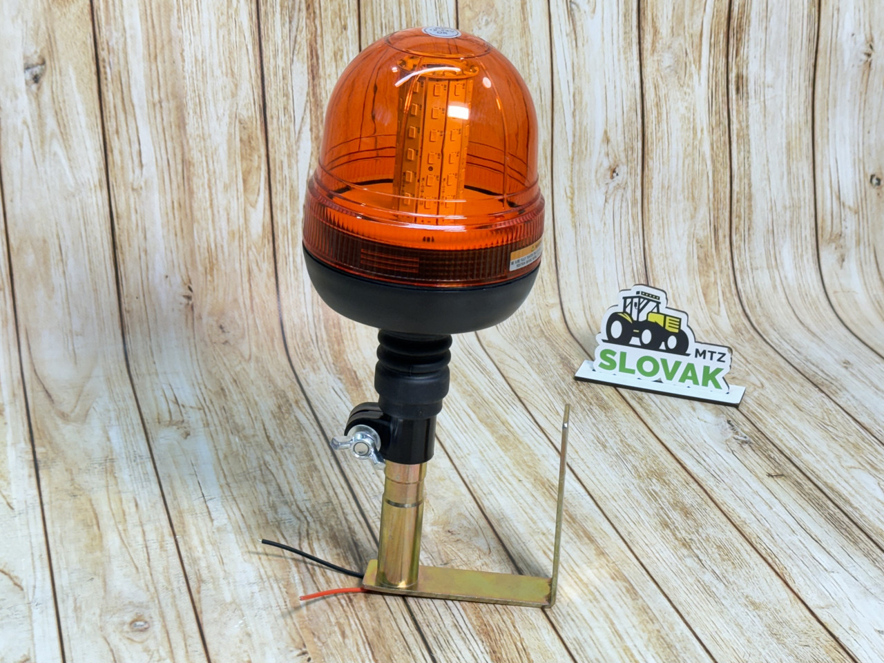 Світлодіодна LED мигалка жовта на 3 режими + Кронштейн кріплення під ...