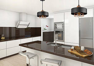 Підвісний світильник, Люстра чорна з міддю Loft 754-Z200M, фото 4