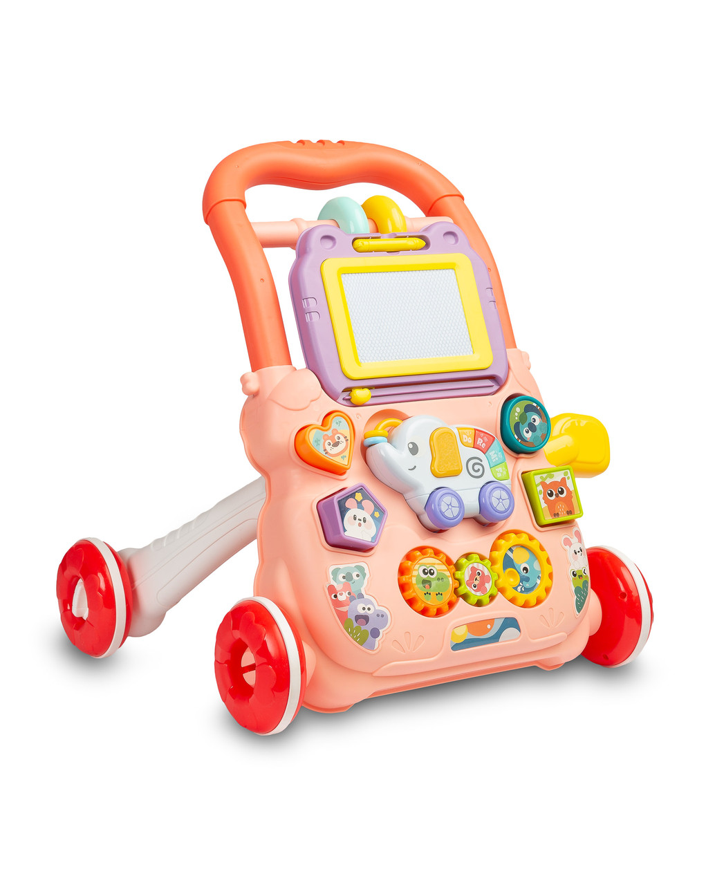Ходунки-каталка Caretero (Toyz) ZOO Pink, фото 1