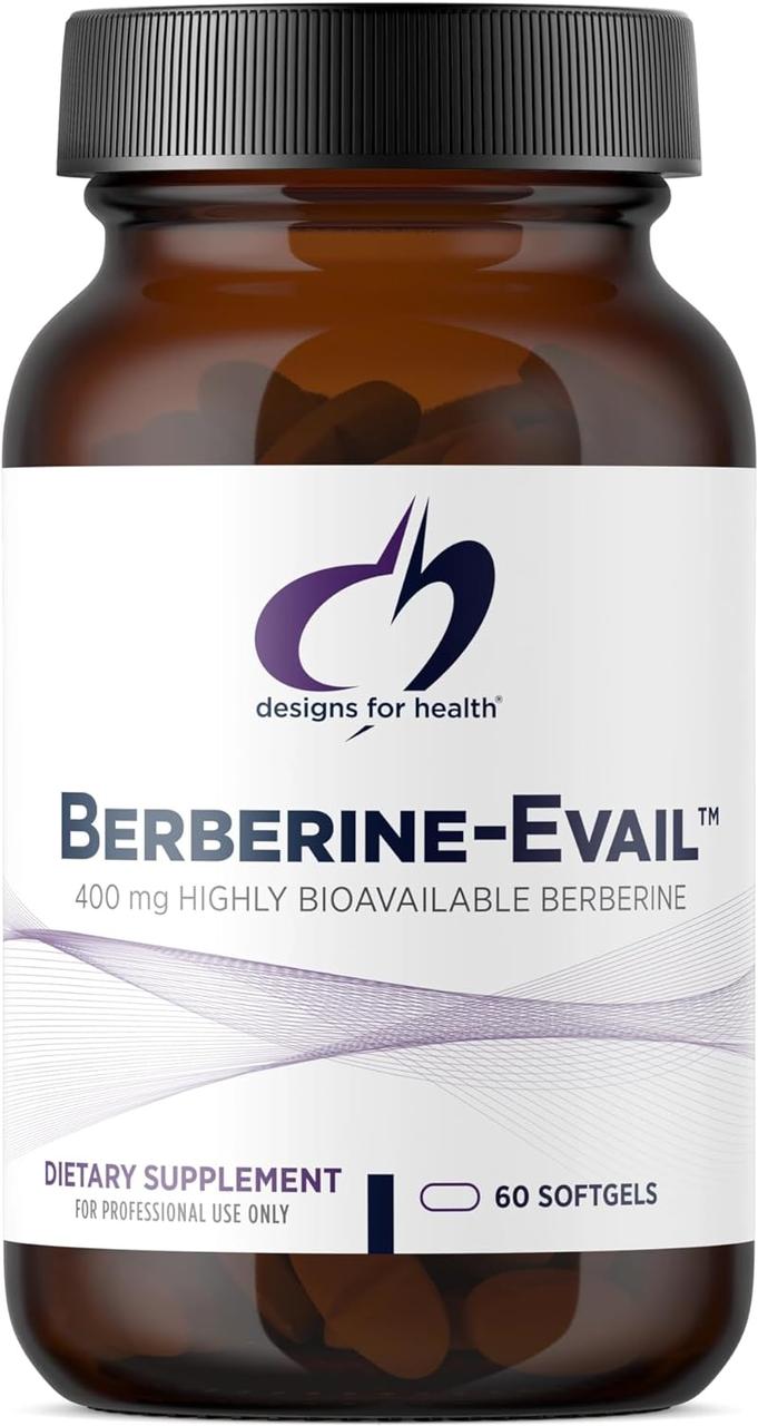 Designs for Health Berberine-Evail / Берберин високої біодоступності 400 мг 60 капсул