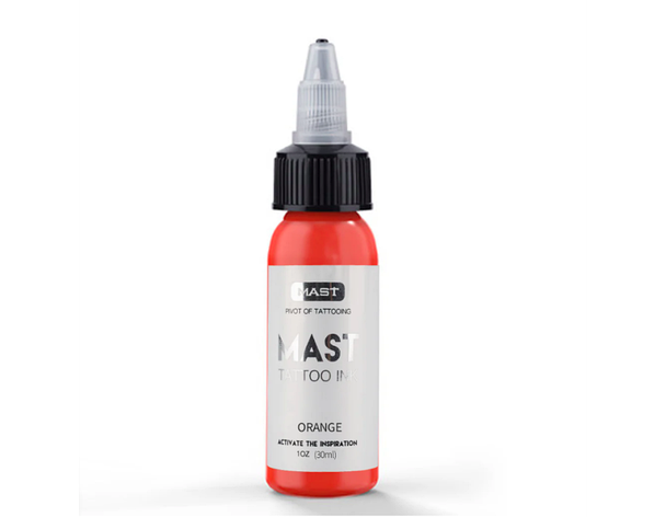 Чорнило для татуювання Mast Tattoo Ink ORANGE, 30 мл, фото 1