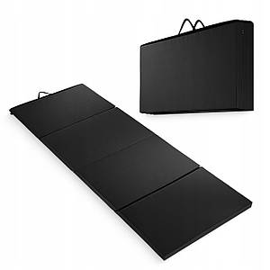 Мат гімнастичний складаний 4FIZJO XL 240 x 120 x 5 см Black (P-5907739319708) Poland