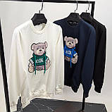 Чоловіча кофта світшот Dsquared2 Icon CK8566 синя, фото 2