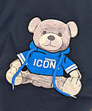 Чоловіча кофта світшот Dsquared2 Icon CK8566 синя, фото 5