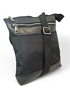 Барсетка сумка  для через плечо тканина Оксфорд 1000D плюс високоякісна штучна шкіра ОПТ