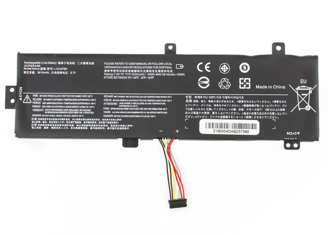 Батарея для ноутбука Lenovo IdeaPad 310-15 (L15L2PB4 L15L2PB5) 7.6V 3948mAh #, фото 1