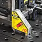 Магнітний зварювальний тримач з вимикачем прямокутний Adjust-O Magnet Square, Heavy, Pull Force 40кг, фото 7