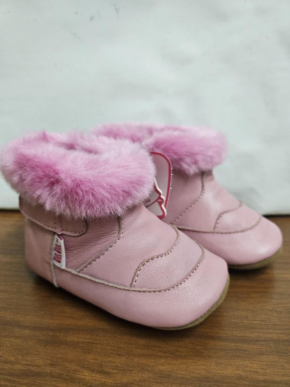 Зимові пінетки шкіряні TuTu 3-001232 (S-3-9 місяців, M — 9-18 місяців), фото 1