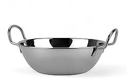Миска з ручками з нержавіючої сталі 18,5 см