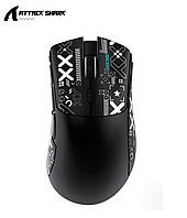 Бездротова мишка ATTACK SHARK R1 Black | PAW3311 | 18000 DPI | 65 годин на одному заряді