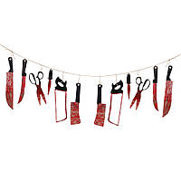 Гірлянда на Хелловін one size різнобарвний