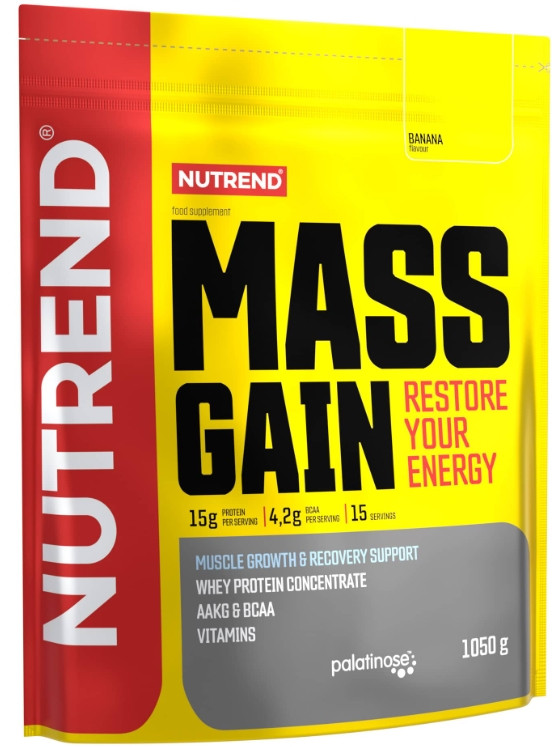 Гейнер Nutrend Mass Gain 1,05 кг банан