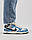 Чоловічі шкіряні кросівки Nike SB Dunk Low Jackman Wheels, чоловічі кеди Найк блакитні шкіра, Чоловіче взуття, фото 3