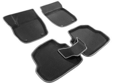 3D килимки Eva на Skoda Fabia 2 '07-14, фото 1