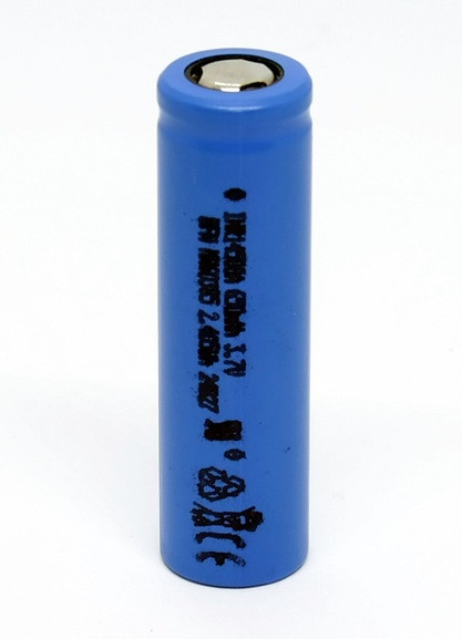 Акумулятор 18500 Li-Ion Enercig TN14500HP-650, 650mAh, 13A, 4.2/3.7/3V, Blue, фото 1