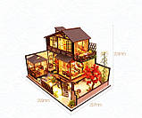 Румбокс Японський садовий будиночок Інтер'єрний конструктор DIY P-02, фото 4