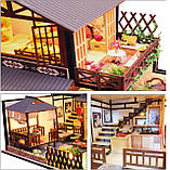 Румбокс Японський садовий будиночок Інтер'єрний конструктор DIY P-02, фото 8