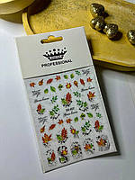 Наклейки для дизайну нігтів DD-657