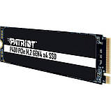 Накопичувач SSD 2 TB Patriot P400 Lite M.2 2280 PCIe NVMe 4.0 x4 3D TLC (P400LP2KGM28H) M.2 DS, фото 5