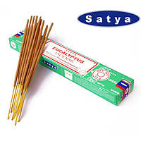 Satya Eucalyptus Евкаліпт 15 грам, ароматичні палички, олійні пахощі