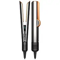 Стайлер Випрямляч волосся Dyson Airstrait HT01 Nickel/Copper для сушіння та укладання волосся 1600 Вт